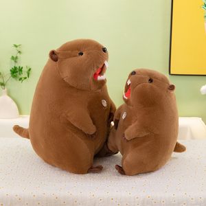 Cá Heo Nhà Máy Bán Hàng Trực Tiếp Bán Buôn Siêu Mềm Đồ Chơi Sang Trọng Groundhog Trang Trí Nội Thất Trẻ Em Của Món Quà Ngày Làm Đồ Chơi - Product Image 5