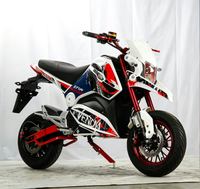 Nouvelle Arrivée Style Tendance Forte Demande Moto Électrique à Deux Roues Moto de Course Moto Électrique Urbaine pour Trajets Personnels Pas Cher