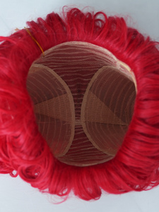 Coeur de reine <span class=keywords><strong>perruque</strong></span> avec couronne Costume filles femmes deux petits pains cheveux synthétiques résistants à la chaleur pour la fête de noël d'halloween - Product Image 6