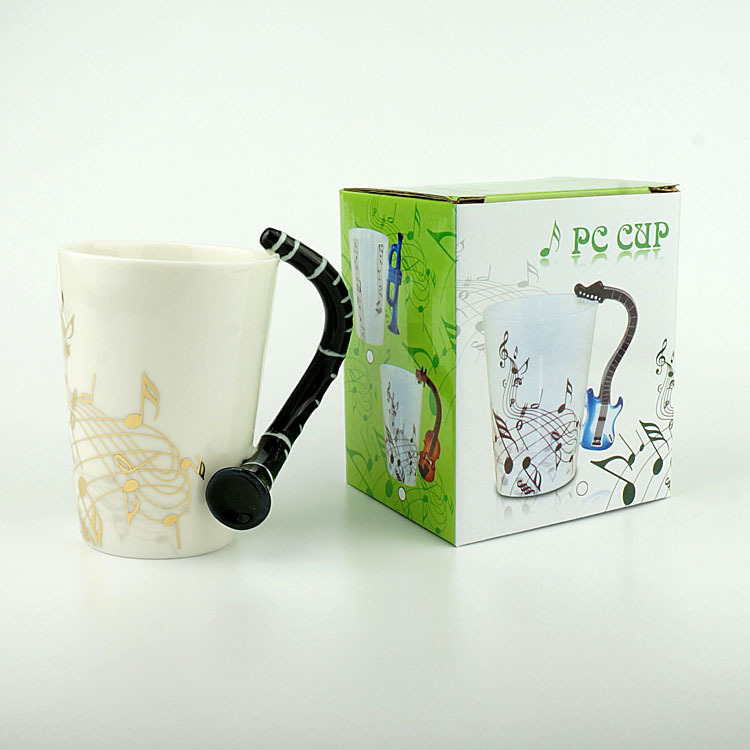 Musical instrument monophonic coffee cup