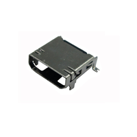 USB-SAMSUNG-12PF-DS Mini USB Konektor Perempuan 12 Pin SMT Melalui Lubang Sudut Kanan Mini USB 2.0 Tipe A