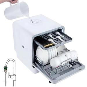 Lave-vaisselle électrique portable automatique avec réservoir d'eau robuste pour 5 services, séchage et désinfection, ODM, pour nettoyage de cuisine en usine - Product Image 2