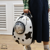 Sac de transport rigide à roulettes pour animaux de compagnie avec poignée télescopique et roues universelles, bagage portable pour chat pour les voyages en extérieur, vente en gros