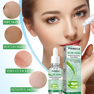 OEM 30ml verde adulto líquido cara suero té esencia niacinamida piel blanqueamiento contracción de poros efectos antienvejecimiento ACEITE DE Aloe Vera - Product Image 4