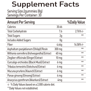 LIFEWORTH 100% doğal saf himalaya Shilajit altın Gummies Fulvic asit ve 85 + iz mineraller yetişkinler için ashandandha Gokshura - Product Image 4