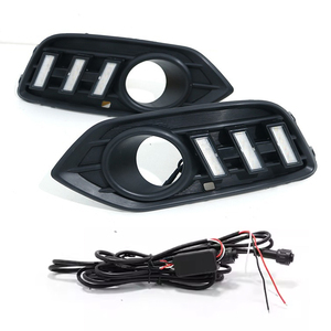 Luces LED de Conducción Diurna DRL para Automóvil Honda HR-V <span class=keywords><strong>Hrv</strong></span> Vezel 2019 <span class=keywords><strong>2020</strong></span> 2021, Lámpara Antiniebla con Luz de Señal de Giro - Product Image 3