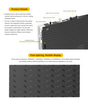 Layar LED Indoor 4K Ultra HD P1.53 Pitch Instalasi Tetap SMD Video Wall untuk Ruang Kontrol Pusat Komando