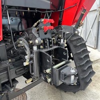 Tractor de orugas de 120 CV con motor diésel, equipo agrícola multifuncional de alta calidad, rotocultivador, larga vida útil