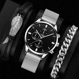 Reloj <span class=keywords><strong>de</strong></span> Cuarzo <span class=keywords><strong>de</strong></span> Lujo <span class=keywords><strong>para</strong></span> <span class=keywords><strong>Hombre</strong></span> LP14 2026 con Brazalete, Reloj Masculino <span class=keywords><strong>de</strong></span> Alta Gama, <span class=keywords><strong>Regalo</strong></span> <span class=keywords><strong>para</strong></span> <span class=keywords><strong>Hombre</strong></span>, Reloj, Montre Homme, Venta Internacional - Product Image 1