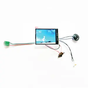 High quality 2.4 inch video greeting card module with LCD screen
