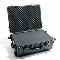 Valise trolley de protection étanche à roulettes avec mousse personnalisée pour équipement photo, objectifs de drone et voyages en extérieur