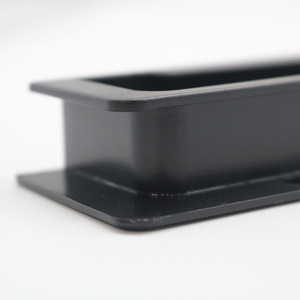 Hidden Handle Rectangle ABS Cabinet Drawer Pull Minimalist Design Easy Installation Furniture Accessory - Product Image 2