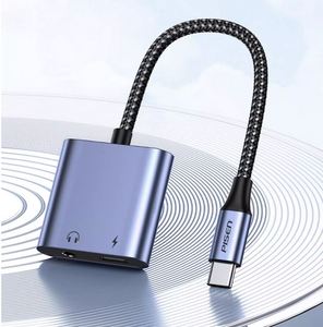 Tipo-<span class=keywords><strong>C</strong></span> per tipo <span class=keywords><strong>C</strong></span> e 3.5mm Jack compatibile per il telefono Android e Iphone 15 Iphone 16 serie PD 18W - Product Image 4