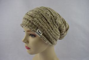 Custom Logo Marled Streetwear Knitted <b>Slouch</b> Sports <b>Beanie</b> Hat 3D Embroidery 100% Acrylic Unisex Warm Outdoor Winter for Travel - Product Image 5