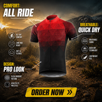 Polo de cyclisme à manches courtes pour homme Kuest Custom, 100% polyester, respirant, léger, vêtements de vélo d'été, design avec poche