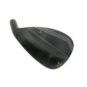 Clubs de golf personnalisés noirs en acier inoxydable à 72 degrés pour gauchers et droitiers Cales de sable hybrides pour hommes avec poignées en caoutchouc - Product Image 6