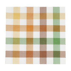 Servilletas de Papel Estampadas a Cuadros Coloridos para Hotel, Restaurante, Decoración de Fiestas, Desechables, Rectangulares, Pulpa de Madera Virgen, 20 Hojas - Product Image 5