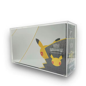 Wholesale Factory Premium Durable Acrylic UPC Box <b>Magnetic</b> Lid Case Display Organizer for TCG - Product Image 4
