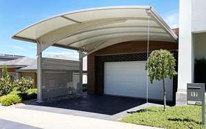 <span class=keywords><strong>Kit</strong></span> de <span class=keywords><strong>Carport</strong></span> extensible en alliage d'aluminium (3m-12m) -Toit en polycarbonate anti-grêle et cadre anticorrosion pour SUV/VR/remorques de bateaux - Product Image 2