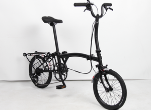 Bicicletta da Strada Pieghevole <span class=keywords><strong>MINT</strong></span> 16 Pollici, 7/9 Velocità, Freno a C, Leggera, Telaio in Acciaio Chromoly, Manubrio S/M, Ruote in Alluminio, Capacità di Carico 150kg - Product Image 4
