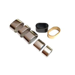 Logo personalizzato con perline distanziatrici incise al <span class=keywords><strong>Laser</strong></span> in acciaio inox incidibile perline vuote fai da te distanziatori per creazione di gioielli bracciale incisione - Product Image 4
