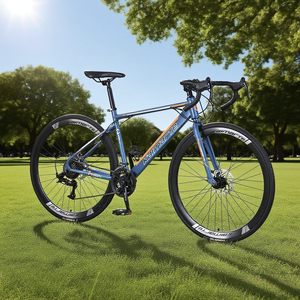 Vélo de route de <span class=keywords><strong>course</strong></span> OEM 21 vitesses de haute qualité vélos de route 700c en gros bon marché fourche en acier de frein à disque pour hommes <span class=keywords><strong>meilleur</strong></span> vélo de route de Chine - Product Image 6
