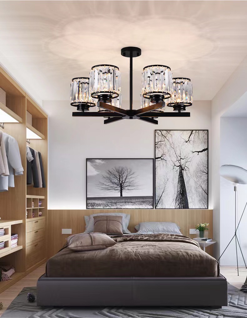 70 Вт черный светодиодный подвесной светильник в скандинавском стиле, алюминиевая Современная люминесцентная лампа, освещение для гостиной, потолочная лампа