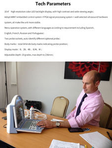 Human <b>Ultrasound</b> Scanner Line Array Vet <b>Ultrasound</b> <b>Machine</b> for Hands - Product Image 6