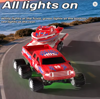 NUEVO JJRC SJY-Q235 Mini Camioneta Eléctrica RC Todoterreno de Plástico con Luces Geniales, Alcance de 15m, Lista para Usar en Interiores y Exteriores, con Cargador