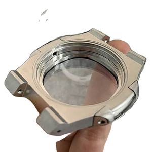 Placage CNC pièces usinées intelligentes hommes femmes Business montre numérique de luxe minimaliste rond mécanique automatique montres <span class=keywords><strong>Brigada</strong></span> - Product Image 1