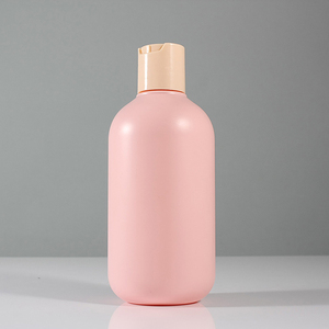 Custom Soft Touch Pink Blue 400ml Empty <strong>HDPE</strong> <strong>Plastic</strong> Shampoo Lotion <strong>Bottle</strong> With Screw Cap - Product Image 3