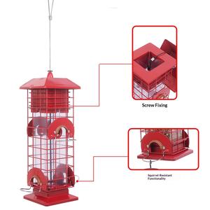 Новая уличная умная кормушка для птиц из металла и пластика, устойчивая к давлению и защите от белок, с возможностью индивидуальной настройки, для двора и сада - Product Image 3
