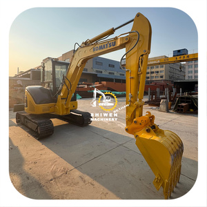 À vendre : Mini-excavatrice Komatsu PC50MR d'occasion, d'origine japonaise, modèles PC50MR, 40MR, 30MR, excavatrice sur chenilles, bon état, faible nombre d'heures. - Product Image 1