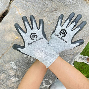 CHUANGYING Guantes de seguridad resistentes a los cortes Guantes de trabajo industriales y de construcción con certificación CE Workpalm Sumergido - Product Image 3