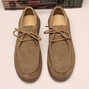 Zapatos de Vestir Personalizados, Zapatos de Negocios Vintage de Cuero Puro, Mocasines Retro de Piel de Vacuno de Primera Calidad, Zapatos Planos Casuales - Product Image 3