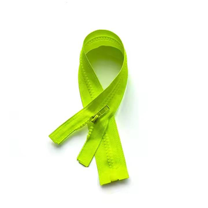 Tirador de cinta personalizado bidireccional de extremo abierto Cremallera de resina plástica 3 #5 #8 # Tamaños disponibles en varios colores para ropa - Product Image 6