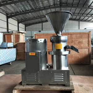 Máy làm bơ đậu phộng công nghiệp có độ chính xác cao Máy nghiền hạt dẻ hạt dẻ vừng chuyên nghiệp Máy Nghiền keo - Product Image 3