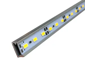 תכשיטי תחת קבינט אור 12V Smd 5630 Led רצועת אור קשיח צינור בר מגניב לבן חם צהוב מגניב לבן