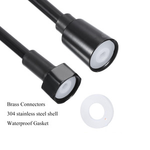 Mới 1.5/2/3/5M mùa xuân linh hoạt có thể thu vào Hose cho showerhead nhà vệ sinh CHẬU VỆ SINH ống nước đường ống dẫn nước tắm xoắn ốc linh hoạt vòi hoa sen Hose - Product Image 4