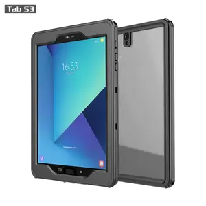 High Quality Silicone Hard PC Full Cover Waterproof Tablet Case For Samsung Galaxy Tab S3 9.7 T825