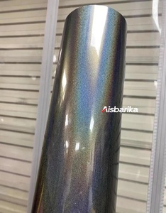 Vinilo Autoadhesivo Iridiscente de Alto Brillo para Decoración de Vehículos, con Revestimiento de PET, Liberación de Aire, Efecto Láser <span class=keywords><strong>Arco</strong></span>íris - Product Image 6