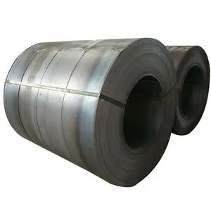 Chinese Manufacturer SS400 Q235 Q345 MS Iron Black Sheet Metal Hot Rolled Carbon Steel Coil