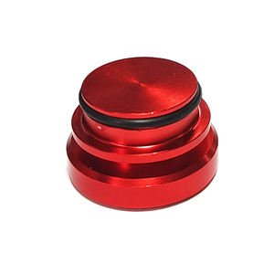 Capuchon d'allumage rouge en aluminium Offres Spéciales transfrontalier <span class=keywords><strong>Bouchon</strong></span> d'allumage anti-poussière Couvercle décoratif extérieur Capuchon d'allumage - Product Image 2