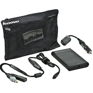 Adaptador de Corriente Ultra Delgado Lenovo de 90W con Conector para Automóvil - Product Image 1