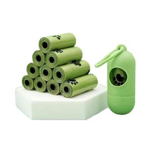 Bolsas Desechables para Excremento de Perro, Extra Gruesas, Resistentes a Fugas, Biodegradables, con Dispensador, Material EPI+HDPE, para Eliminación de Desechos de Mascotas - Product Image 2