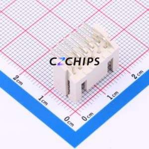 HC-XHD2.54-2x6AW Wire-to-Board Pin Header Bent Lead Through Hole,P=2.5mm Connector 2x6P 2.5mm Right Angle Insert XHD - Product Image 2