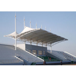 Tente de protection solaire et imperméable pour gradins de stades et terrains de sport, conception personnalisée en usine - Product Image 4