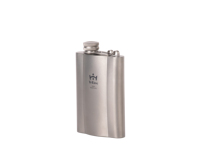Gourde à liqueur en titane pur ultralégère de 9 oz (260 ml), gourde de poche portable, bouteille à whisky pour le camping en plein air