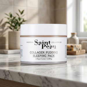 Paquete de dormir de pudín de colágeno facial con ingrediente químico de Saint Peau - Product Image 3