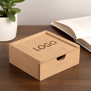 Boîte à bijoux en bois au design nouveau, avec couvercle coulissant personnalisé, boîte cadeau en bois avec couvercle extractible - Product Image 4